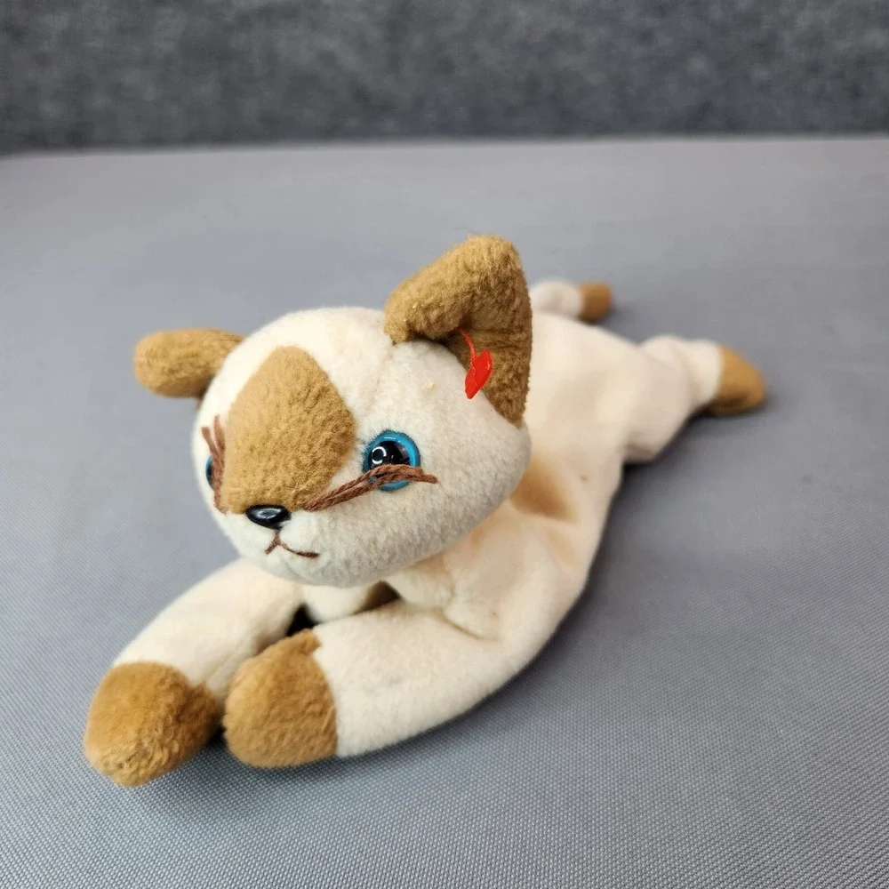 Ty Beanie Babies Snip the Siamese Cat 1996 Toy Plush